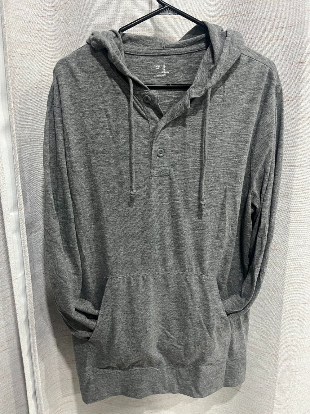 Men's Large Grey Sweater/Hoodie Gap (012)